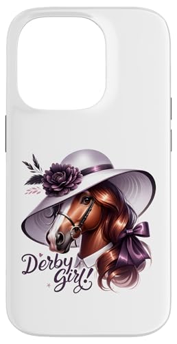 Glamouröses Derby Girl Horse Equestrian Chic Design Hülle für iPhone 14 Pro Glamouröses Derby Girl Horse Equestrian Chic Design Hülle für iPhone 14 Pro von Derby Gear for Fans of Horse Racing by NLTS