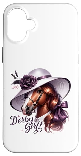 Glamouröses Derby Girl Horse Equestrian Chic Design Hülle für iPhone 16 Plus Glamouröses Derby Girl Horse Equestrian Chic Design Hülle für iPhone 16 Plus von Derby Gear for Fans of Horse Racing by NLTS