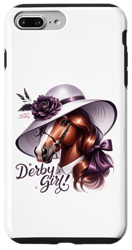 Glamouröses Derby Girl Horse Equestrian Chic Design Hülle für iPhone 7 Plus/8 Plus Glamouröses Derby Girl Horse Equestrian Chic Design Hülle für iPhone 7 Plus/8 Plus von Derby Gear for Fans of Horse Racing by NLTS