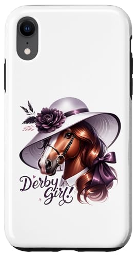 Glamouröses Derby Girl Horse Equestrian Chic Design Hülle für iPhone XR Glamouröses Derby Girl Horse Equestrian Chic Design Hülle für iPhone XR von Derby Gear for Fans of Horse Racing by NLTS