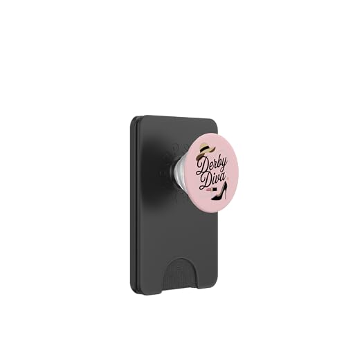 Klassischer Derby Diva Glam Hut und Heels im Südstaatenstil PopSockets PopWallet für MagSafe von Derby Gear for Fans of Horse Racing by NLTS