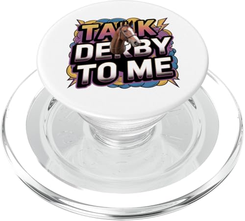 Talk Derby To Me Pferdedesign im Comic-Stil PopSockets PopGrip für MagSafe Talk Derby To Me Pferdedesign im Comic-Stil PopSockets PopGrip für MagSafe von Derby Gear for Fans of Horse Racing by NLTS