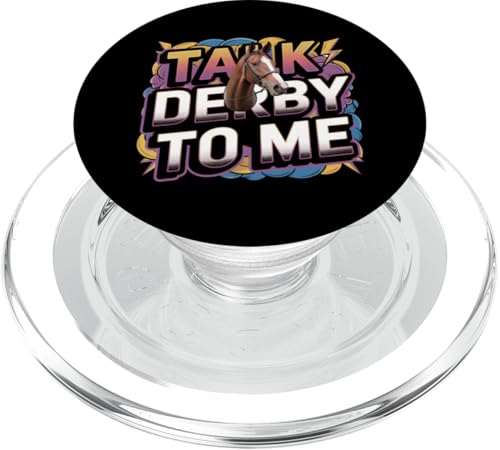 Talk Derby To Me Pferdedesign im Comic-Stil PopSockets PopGrip für MagSafe Talk Derby To Me Pferdedesign im Comic-Stil PopSockets PopGrip für MagSafe von Derby Gear for Fans of Horse Racing by NLTS