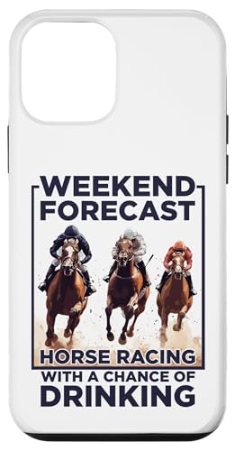 Wochenendvorhersage Pferderennen Zitat Hülle für iPhone 12 mini von Derby Gear for Fans of Horse Racing by NLTS
