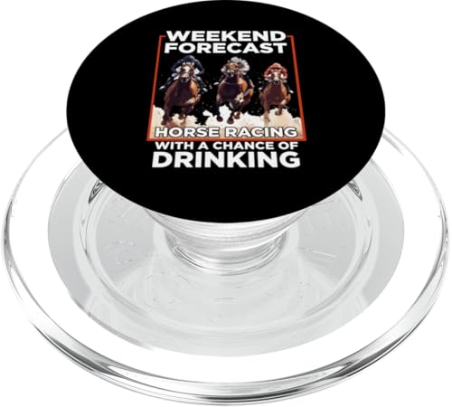 Wochenendvorhersage Pferderennen Zitat PopSockets PopGrip für MagSafe Wochenendvorhersage Pferderennen Zitat PopSockets PopGrip für MagSafe von Derby Gear for Fans of Horse Racing by NLTS