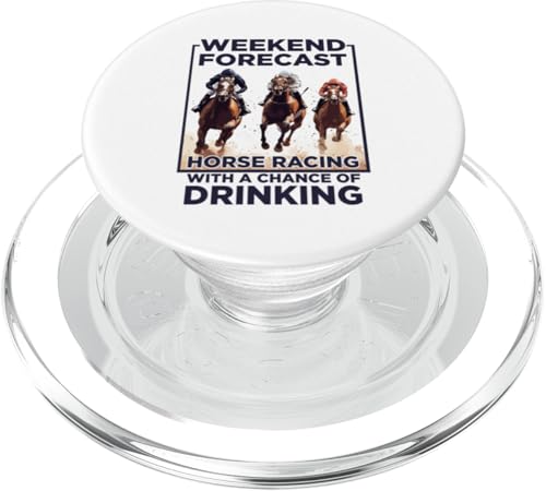 Wochenendvorhersage Pferderennen Zitat PopSockets PopGrip für MagSafe Wochenendvorhersage Pferderennen Zitat PopSockets PopGrip für MagSafe von Derby Gear for Fans of Horse Racing by NLTS
