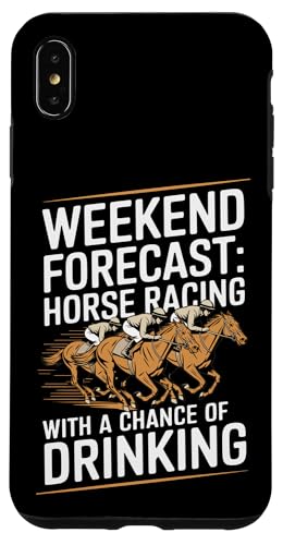 Wochenendvorhersage: Pferderennen mit einer Chance zu trinken Hülle für iPhone XS Max Wochenendvorhersage: Pferderennen mit einer Chance zu trinken Hülle für iPhone XS Max von Derby Gear for Fans of Horse Racing by NLTS