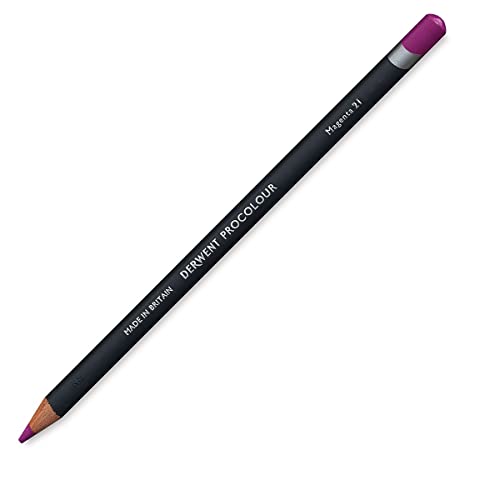 Derwent 2302453 Procolor Bleistift magenta 6er Pack von Derwent