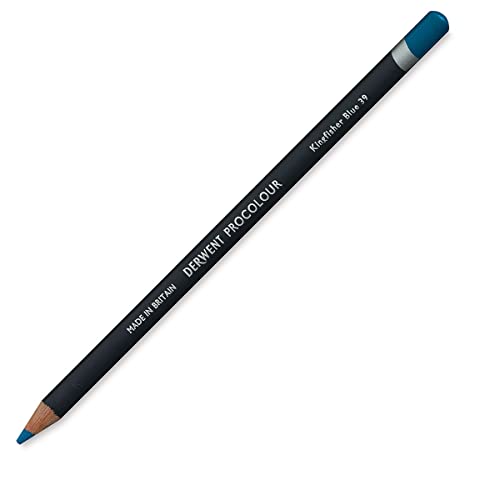 Derwent 2302471 Procolor Bleistift Eisvogelblau 6er Pack von Derwent