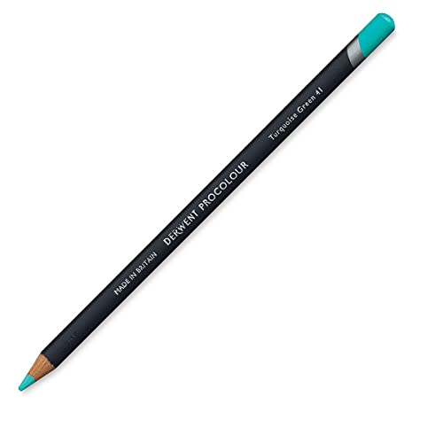 Derwent 2302473 Procolor Bleistift türkis grün 6er Pack von Derwent