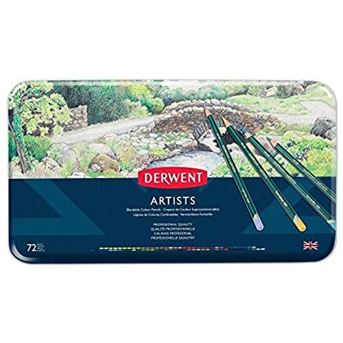 Derwent Artists Farbstifte,Zum Zeichnen & Ausmalen, 72er-Set, Ideal zum Verwischen & Schichten, Professionelle Qualität, 32097 Derwent Artists Farbstifte,Zum Zeichnen & Ausmalen, 72er-Set, Ideal zum Verwischen & Schichten, Professionelle Qualität, 32097 von Derwent