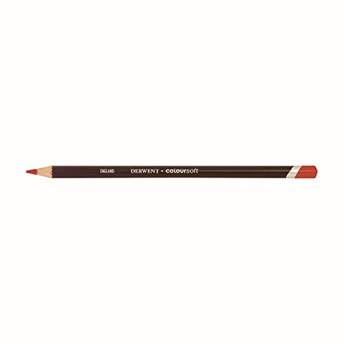 Derwent C090 Coloursoft Bleistift, Blutorange von Derwent