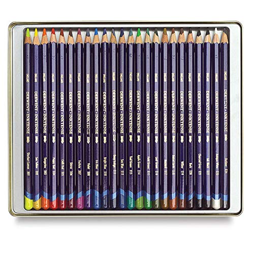 Derwent Inktense Bleistifte, 24 Stück, mehrfarbig Derwent Inktense Bleistifte, 24 Stück, mehrfarbig von Derwent