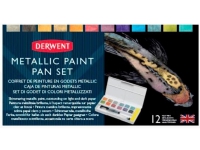 Derwent - Metallic Paint 12 Pan Palette(603058) von Derwent