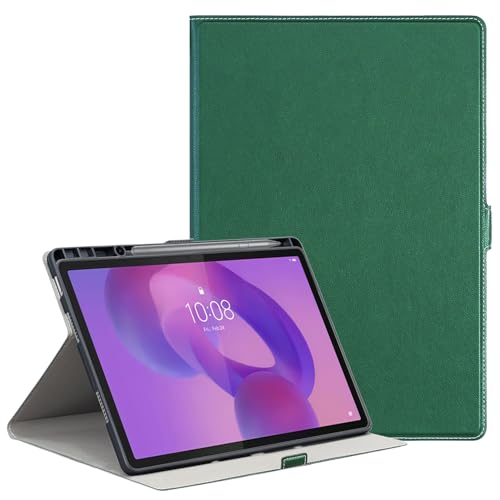 Derwere für Lenovo Idea Tab Pro Hülle mit Stifthalter,Magnetisches Silikon Stoßfeste Hülle für Lenovo Tab Pro 12.7 Zoll 2025 TB373FU,Grün Derwere für Lenovo Idea Tab Pro Hülle mit Stifthalter,Magnetisches Silikon Stoßfeste Hülle für Lenovo Tab Pro 12.7 Zoll 2025 TB373FU,Grün von Derwere