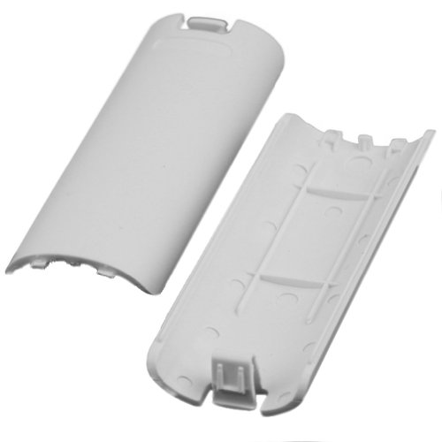 2X Akku Batterie Deckel Cover Batterieabdeckung für Nintendo Wii Controller von Des Mall