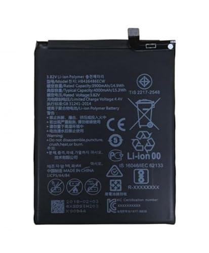 Akku HB436486ECW für Huawei Mate 10 Pro 20 P20 Pro V20 View 20 Intern 4000mAh von Desconocido