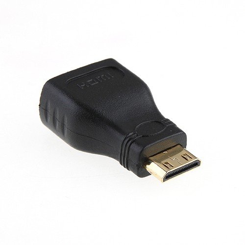 Desconocido Generic pb20586 HDMI schwarz Adapter Kabel – Mini HDMI Adapter für Kabel (Mini HDMI, HDMI, schwarz) von Desconocido