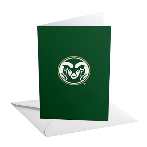 Desert Cactus Colorado State University Grußkarte, 12,7 x 17,8 cm, CSU, Einzelkarton mit Umschlag, Party, Feier, offiziell lizenziert (12,7 x 17,8 cm Karte A – blanko) von Desert Cactus