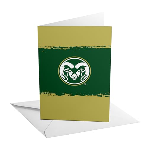 Desert Cactus Colorado State University Grußkarte, 12,7 x 17,8 cm, CSU, Einzelkarton mit Umschlag, Party, Feier, offizielles Lizenzprodukt (12,7 x 17,8 cm Karte B – Geburtstag) von Desert Cactus
