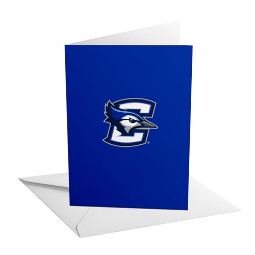 Desert Cactus Creighton University Grußkarte, 12,7 x 17,8 cm, CU Bluejays, Einzelkarton mit Umschlag, Party, Feier, offizielles Lizenzprodukt (12,7 x 17,8 cm Karte A – Dankeschön) von Desert Cactus
