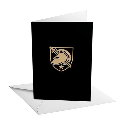 Desert Cactus Suma Grußkarte der Vereinigten Staaten Militärakademie, 12,7 x 17,8 cm, schwarze Ritter, Armee, West Point Cadets, einzelner gefalteter Karton mit Umschlag, Party, Feier, offizielles von Desert Cactus