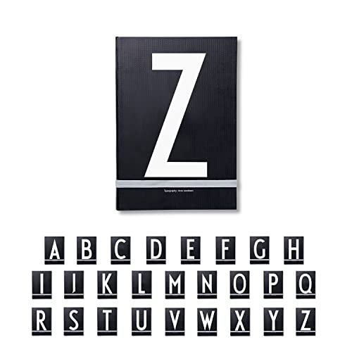 Design Letters Notizbuch mit dem Buchstaben Z von Design Letters