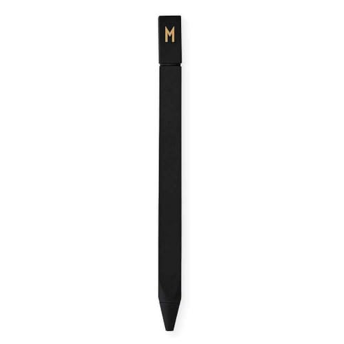 Design Letters SUIT UP - Persönlicher Stift (Schwarz), A-Z - M von Design Letters