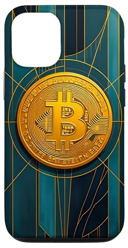 Bitcoin Art Deco Style Hülle für iPhone 12/12 Pro Bitcoin Art Deco Style Hülle für iPhone 12/12 Pro von Design by Bitcoin Canvas Art