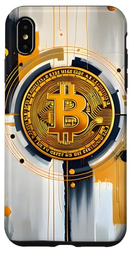 Bitcoin Artwork Modern Art Weiß und Gold Hülle für iPhone XS Max Bitcoin Artwork Modern Art Weiß und Gold Hülle für iPhone XS Max von Design by Bitcoin Canvas Art
