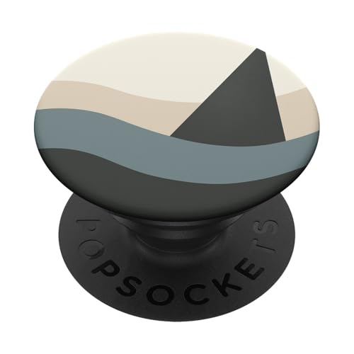 Minimalistische Geometrie Muster in sanften Wellen PopSockets Klebender PopGrip Minimalistische Geometrie Muster in sanften Wellen PopSockets Klebender PopGrip von Design by Bitcoin Canvas Art