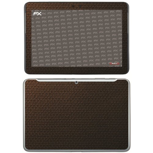 atFoliX FX-Honeycomb-Brown Designfolie für Samsung Galaxy Tab 2 10.1 von Designfolien@FoliX