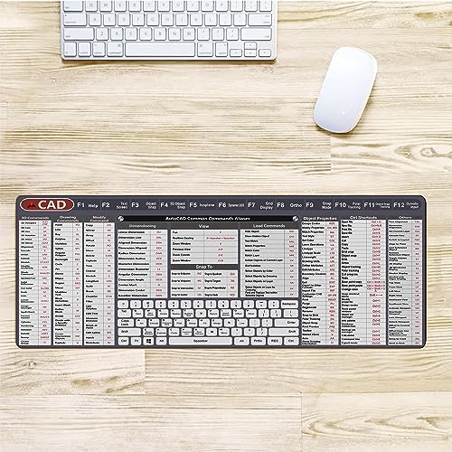 Mauspad, Design, Ingenieur-Architekten, Ultimatives Auto-CAD-Commando, Alia, SES-Shortcuts, schnelle Befehlsreferenz für Auto-Cad-Benutzer, Geschenk für Architekten, Schreibtischunterlage, KMH Mauspad, Design, Ingenieur-Architekten, Ultimatives Auto-CAD-Commando, Alia, SES-Shortcuts, schnelle Befehlsreferenz für Auto-Cad-Benutzer, Geschenk für Architekten, Schreibtischunterlage, KMH von Designfullprint