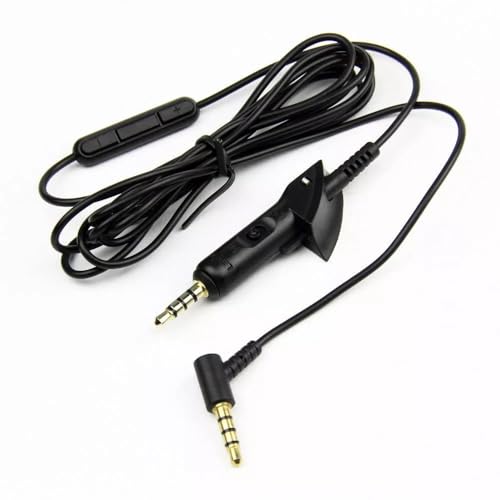 Designo Ersatz-Audiokabel für Bose-Kopfhörer QC15 QC2 mit Mikrofon und Audio-Steuerung Designo Ersatz-Audiokabel für Bose-Kopfhörer QC15 QC2 mit Mikrofon und Audio-Steuerung von Designo