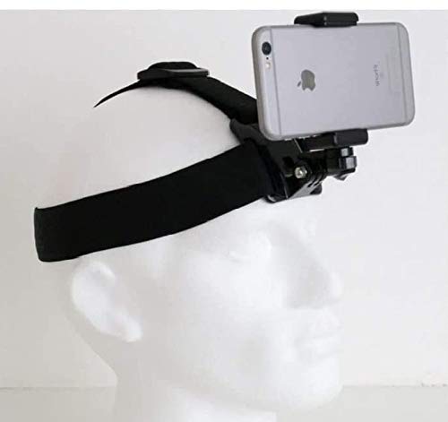 Designo Head Helmgurt Band Halterung für Handy zu verwenden wie Action Kameras passt universal iPhone Samsung Sony Huawei HTC Nokia Asus Lenovo von Designo