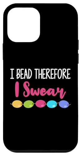 I Bead Therefore I Swear Beading Beader Jewelry Hülle für iPhone 12 mini I Bead Therefore I Swear Beading Beader Jewelry Hülle für iPhone 12 mini von Designs Handgemachter Schmuck Perlen Kunst