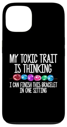 My Toxic Trait Is Thinking Beading Beader Jewelry Hülle für iPhone 13 My Toxic Trait Is Thinking Beading Beader Jewelry Hülle für iPhone 13 von Designs Handgemachter Schmuck Perlen Kunst