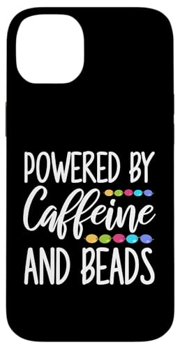 Powered By Caffeine And Beads Beading Beader Jewelry Hülle für iPhone 14 Plus Powered By Caffeine And Beads Beading Beader Jewelry Hülle für iPhone 14 Plus von Designs Handgemachter Schmuck Perlen Kunst