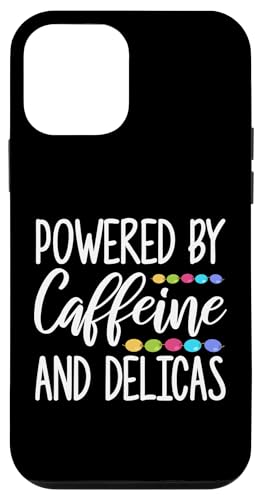 Powered By Caffeine And Delicas Beading Beader Jewelry Hülle für iPhone 12 mini von Designs Handgemachter Schmuck Perlen Kunst