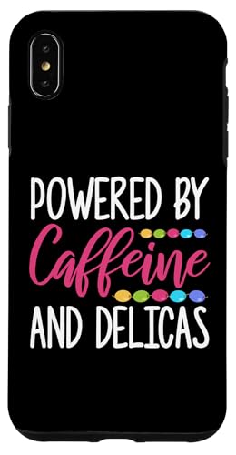 Powered By Caffeine And Delicas Beading Beader Jewelry Hülle für iPhone XS Max von Designs Handgemachter Schmuck Perlen Kunst