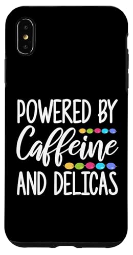 Powered By Caffeine And Delicas Beading Beader Jewelry Hülle für iPhone XS Max von Designs Handgemachter Schmuck Perlen Kunst