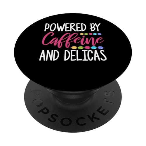 Powered By Caffeine And Delicas Beading Beader Jewelry PopSockets Klebender PopGrip Powered By Caffeine And Delicas Beading Beader Jewelry PopSockets Klebender PopGrip von Designs Handgemachter Schmuck Perlen Kunst