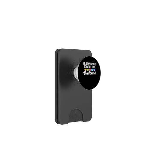 Relationship Status Beading Beader Jewelry PopSockets PopWallet für MagSafe Relationship Status Beading Beader Jewelry PopSockets PopWallet für MagSafe von Designs Handgemachter Schmuck Perlen Kunst