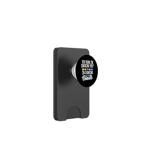 You Thing Im Ignoring You? Beading Beader Jewelry PopSockets PopWallet für MagSafe You Thing Im Ignoring You? Beading Beader Jewelry PopSockets PopWallet für MagSafe von Designs Handgemachter Schmuck Perlen Kunst