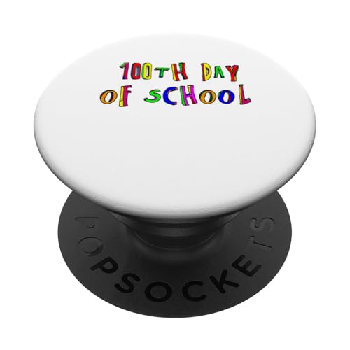 100. Schultag PopSockets Klebender PopGrip von Designs You Like