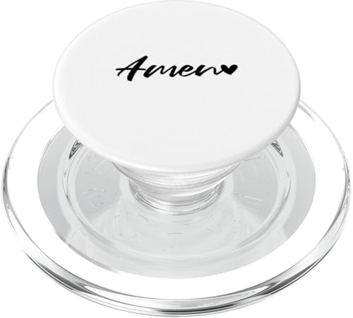 Amen Herz Gebet Ending Christian Katholisch Segen Geschenk PopSockets PopGrip für MagSafe Amen Herz Gebet Ending Christian Katholisch Segen Geschenk PopSockets PopGrip für MagSafe von Designs You Like