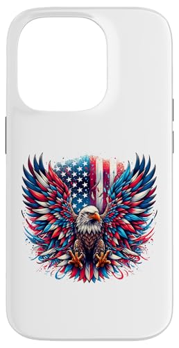 Amerikanische Flagge Adler Flying Vourth 4th of Juli Patriotic Hülle für iPhone 14 Pro Amerikanische Flagge Adler Flying Vourth 4th of Juli Patriotic Hülle für iPhone 14 Pro von Designs You Like