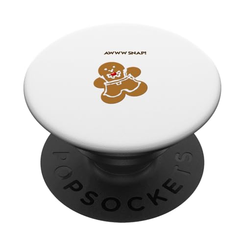 Awww Snap Lebkuchenkeks PopSockets Klebender PopGrip von Designs You Like