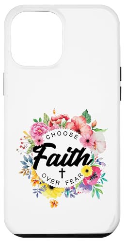 Choose Faith Over Fear Inspirierender christlicher Bibelvers Hülle für iPhone 12 Pro Max Choose Faith Over Fear Inspirierender christlicher Bibelvers Hülle für iPhone 12 Pro Max von Designs You Like