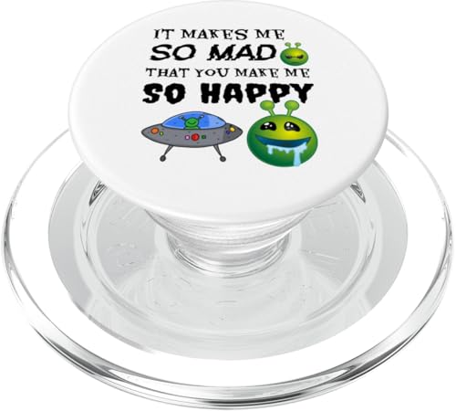 Es macht mich so wütend, dass du mich so glücklich machst PopSockets PopGrip für MagSafe Es macht mich so wütend, dass du mich so glücklich machst PopSockets PopGrip für MagSafe von Designs You Like